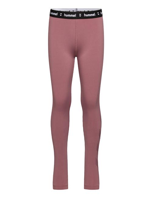 Hmljr Pulse Mid Waist Tights Hummel Pink