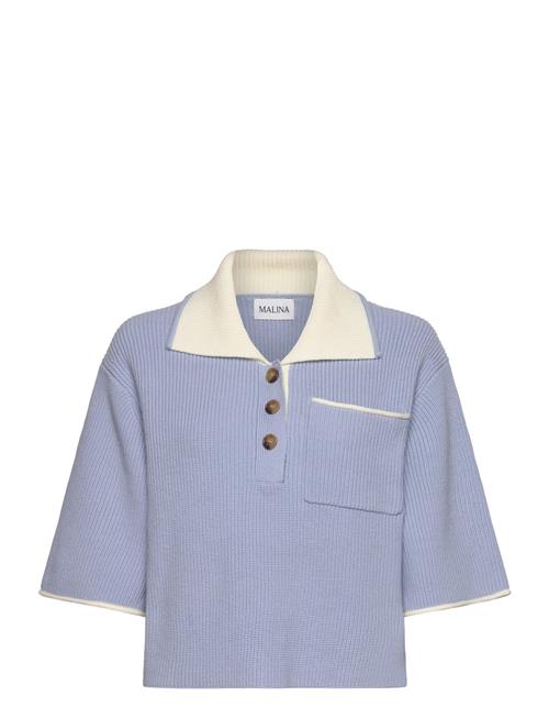 Carmelia Cropped Knitted Pike Malina Blue