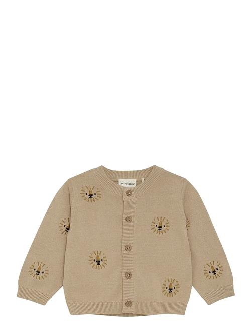 Cardigan Knit Minymo Beige