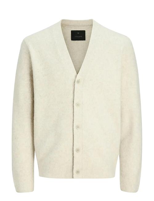 Jack & Jones Jprblasimon Souffle Knit Cardigan Jack & J S Cream