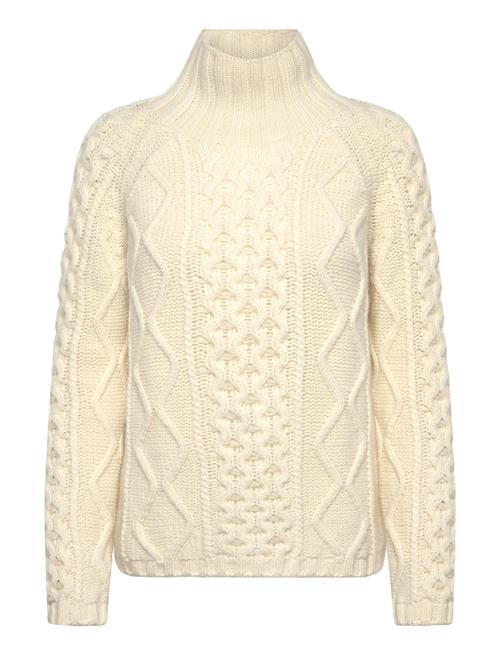 Wool Cable Knit Sweater Filippa K Cream