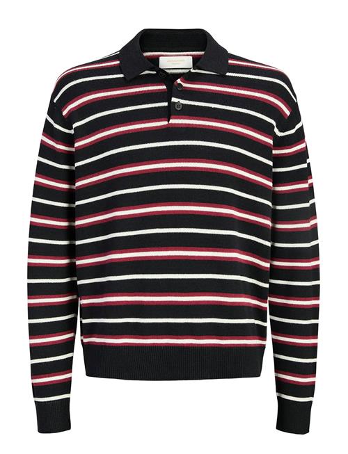 Jack & Jones Jorargos Knit Stripe Polo Styd Aw25 Jack & J S Patterned
