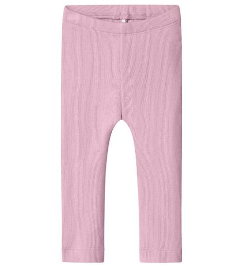 Name It Leggings - Rib - NbnKab - Fragrant Lilac