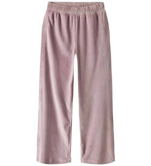 Name It Bukser - Velour - NkfSelour - Keepsake Lilac