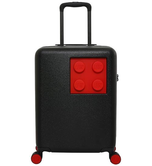 LEGOÂ® Kuffert - Brick 2x2 - 20" - Sort/Bright Red