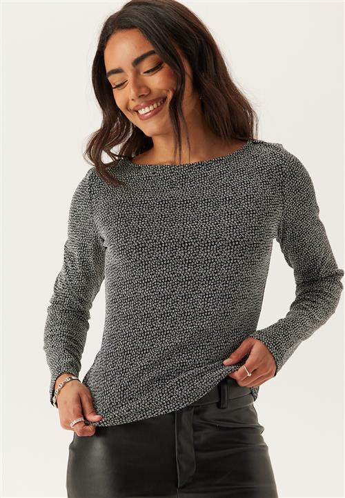 Pieces Pcjina Ls Boatneck Top Jrs