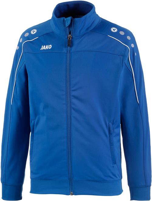 JAKO Sportsjakke 'Classico'  royalblå / hvid