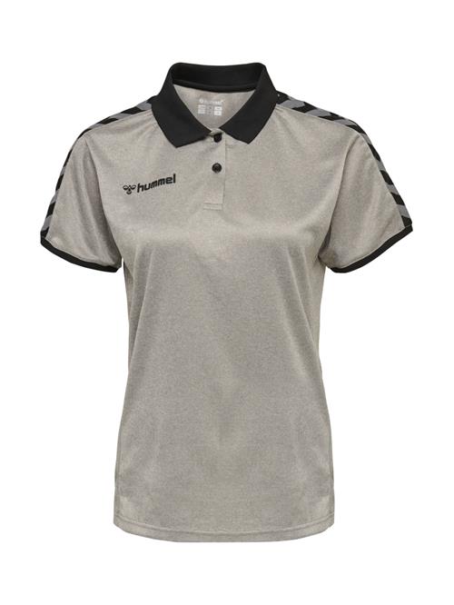 Hummel Funktionsbluse 'Authentic'  røggrå / sort