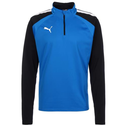 PUMA Sportsweatshirt 'Team Liga'  blå / sort / hvid