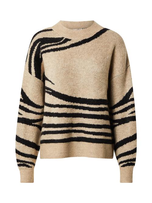 JDY Pullover 'Lincon'  sand / sort