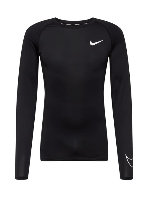 NIKE Funktionsskjorte 'Pro'  sort / hvid