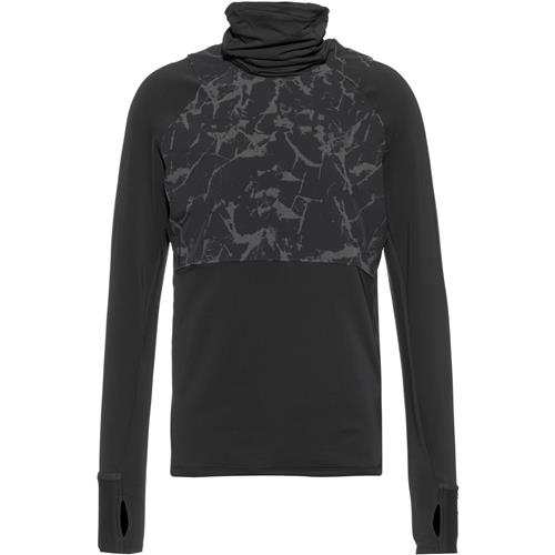UNDER ARMOUR Funktionsskjorte 'Outrun'  mørkegrå / sort