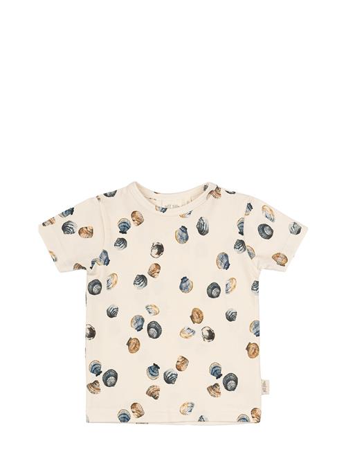 T-Shirt S/S Baggy Sum Printed Petit Piao Beige