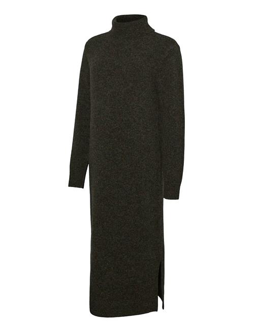 Vmmboom Ls Rollneck Dress Ga Vero Moda Maternity Brown