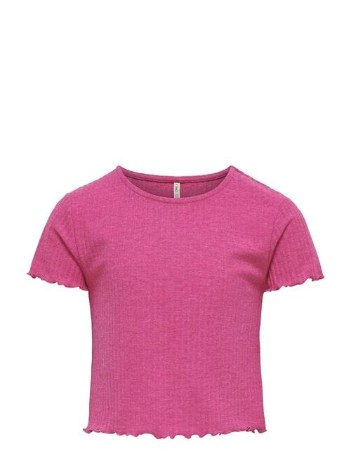 Kognella S/S O-Neck Top Noos Jrs Kids Only Purple