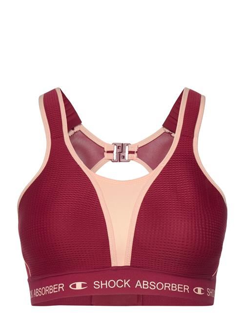 Ultimate Run Bra Padded 06S7 Shock Absorber Burgundy