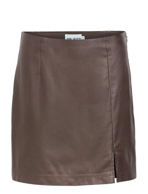 Objmelba Mw Mini Skirt Div Object Brown