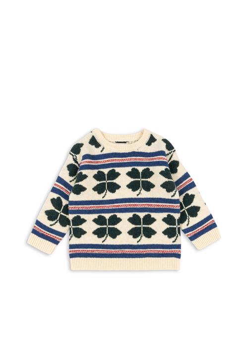 Konges Sløjd Billi Sweater Clover  Clover 2 Y  Creme  2 år  mand