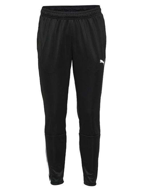 PUMA Sportsbukser 'TeamLiga'  sort / hvid