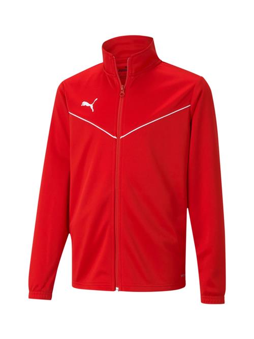 PUMA Sportsjakke 'TeamRise'  rød / hvid