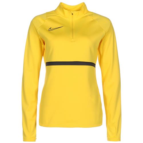 NIKE Funktionsbluse 'Academy 21'  gul / sort