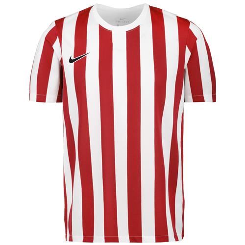NIKE Fodboldtrøje 'Division IV'  rød / sort / hvid