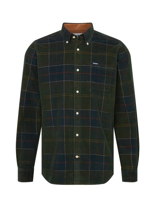 Barbour Skjorte 'Blair'  marin / mørkegrøn / rustrød / hvid