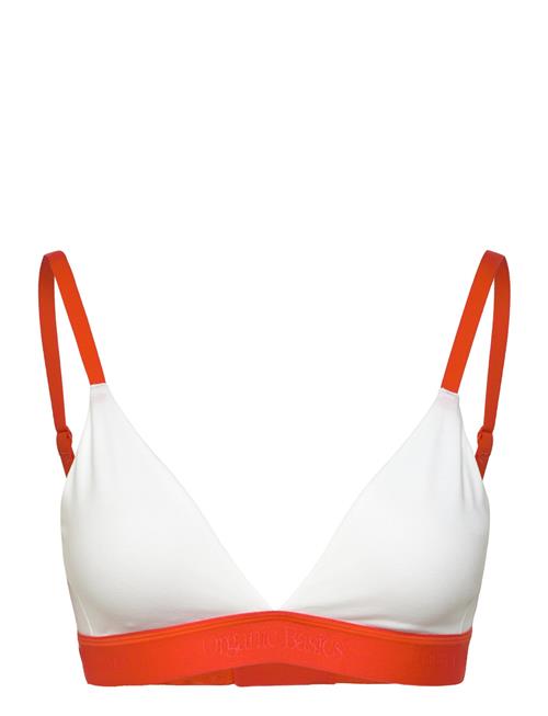 Core Play Triangle Bralette Organic Basics White