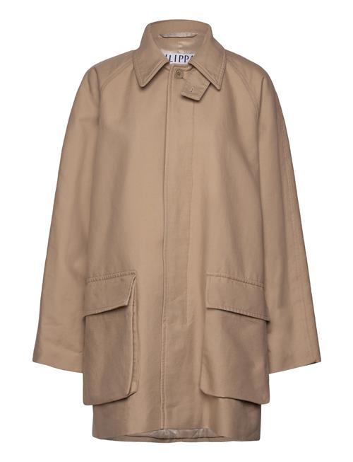 Padded Patch Pocket Jacket Filippa K Beige