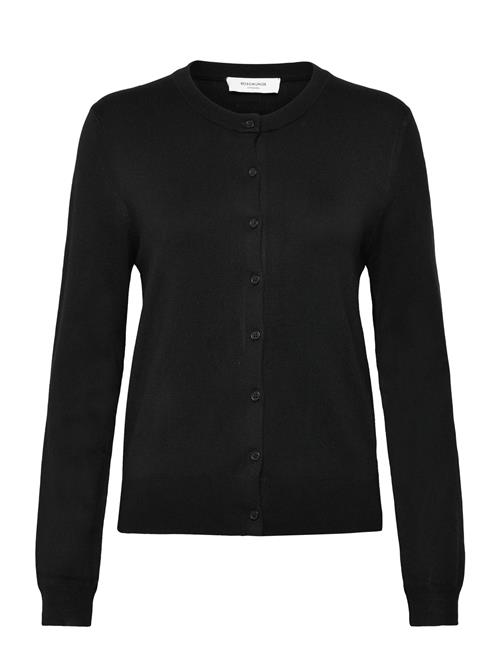 Rwdenise Ls Regular Cardigan Rosemunde Black