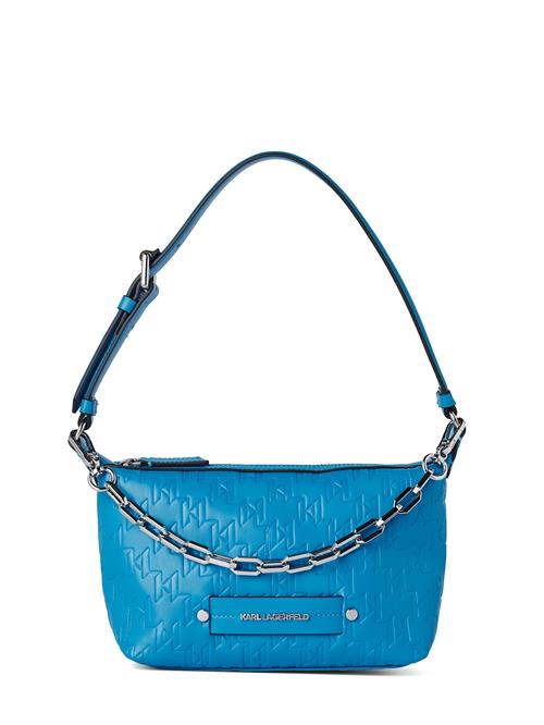 Karl Lagerfeld Skuldertaske 'Kushion'  blå / sølv