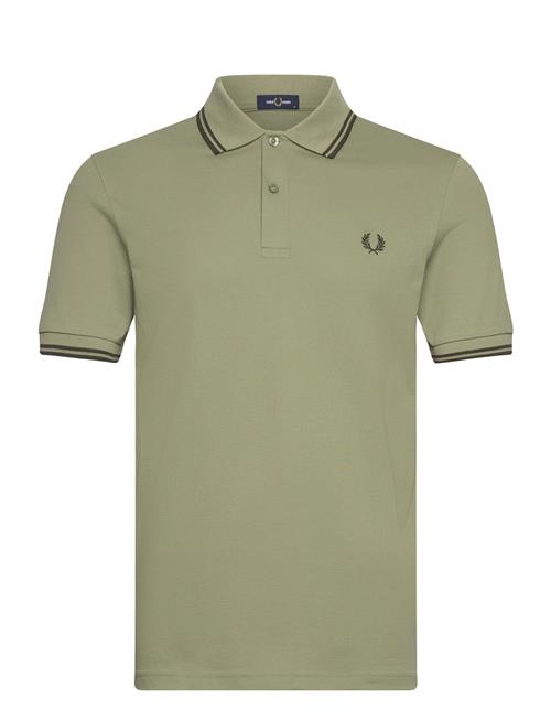 Twin Tipped Fp Shirt Fred Perry Khaki