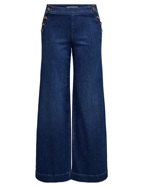 Onlmadison Hw Button Wide Dnm Gen533Noos ONLY Blue