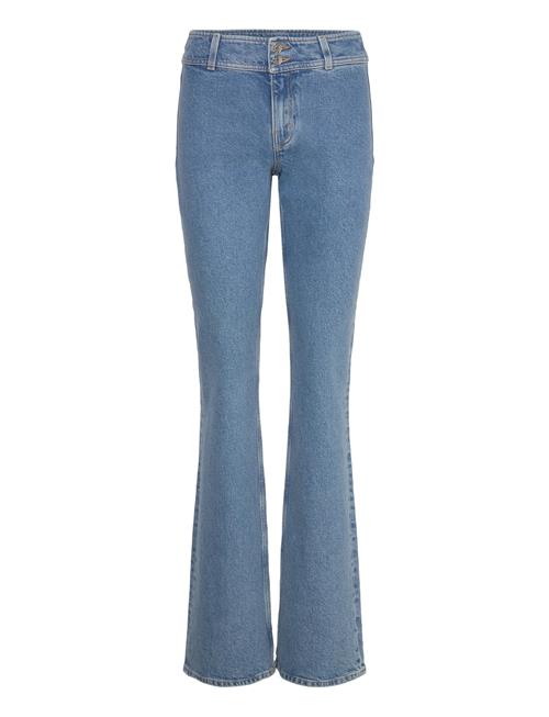 90S Stacked Bootcut Jeans Filippa K Blue