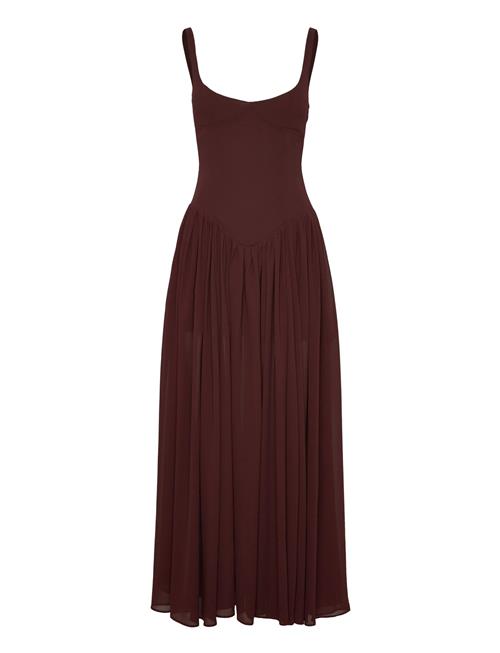 Briann Maxi Dress Bardot Brown