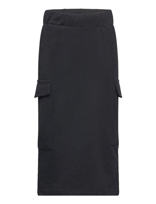 Nlfnargo Lw Cargo Sweat Skirt LMTD Black