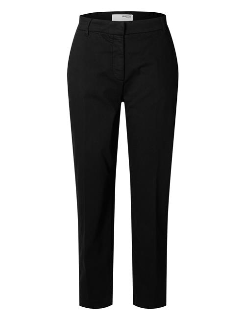 Slfvera-Rita Mw Cropped Pant Noos Selected Black