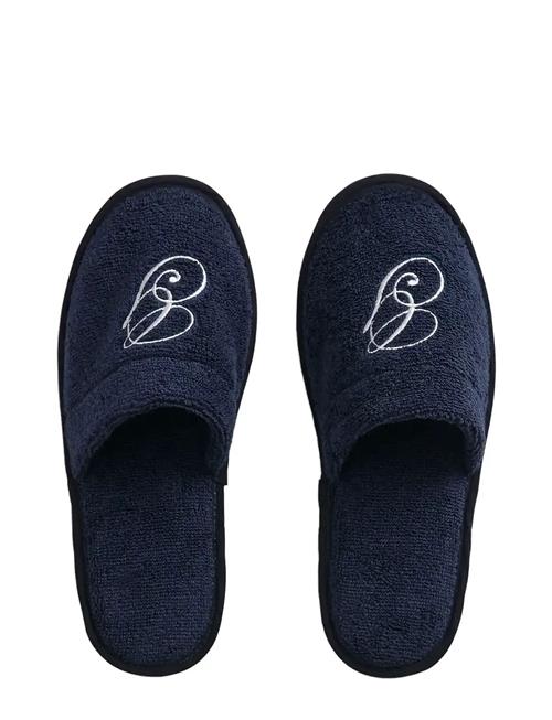 Embroidery Slippers GANT Navy
