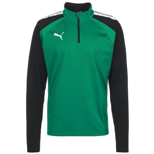 PUMA Sportsweatshirt 'Team Liga'  grøn / sort
