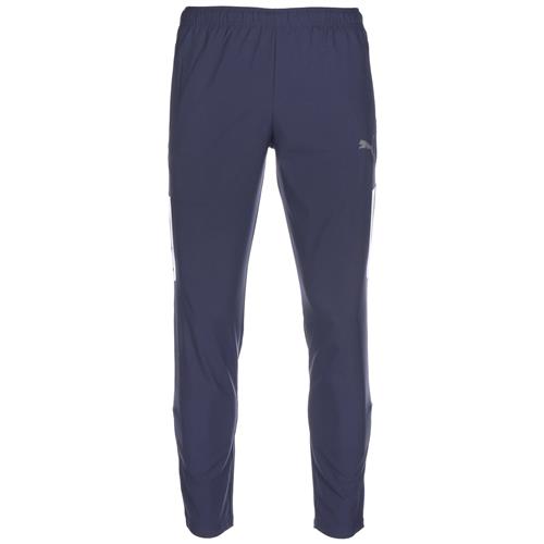 PUMA Sportsbukser 'TeamLiga'  navy / sølv