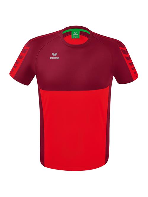 ERIMA Funktionsskjorte  grå / rød / burgunder