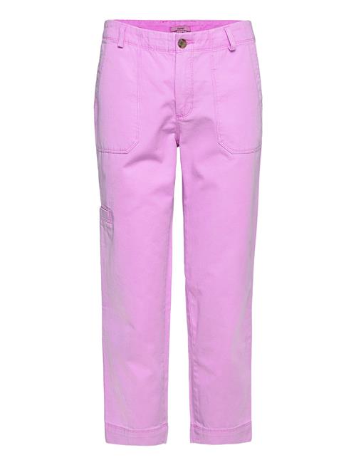 Women Pants Woven Regular Esprit Casual Pink