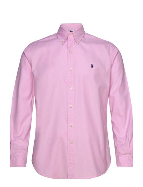 Custom Fit Stretch Oxford Shirt Polo Ralph Lauren Pink