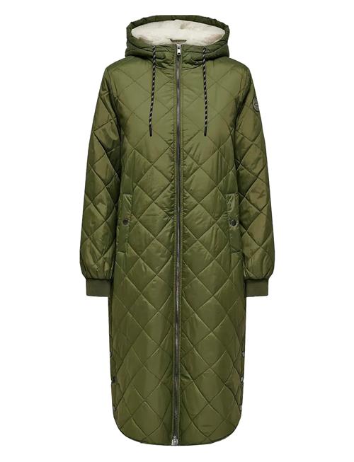 Onlnewsandy Quilt Coat Cc Otw ONLY Khaki