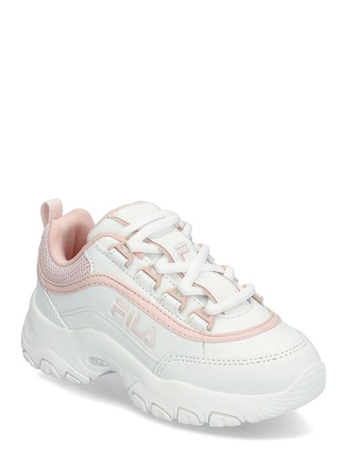 Strada Logo Kids FILA White