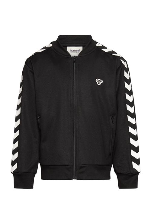 Hmljr Archive Reg Poly Zip Jacket Hummel Black