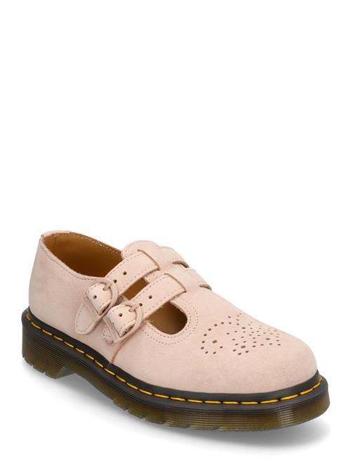 8065 Mary Jane Powder Pink Milled Nubuck Wp Dr. Martens Pink