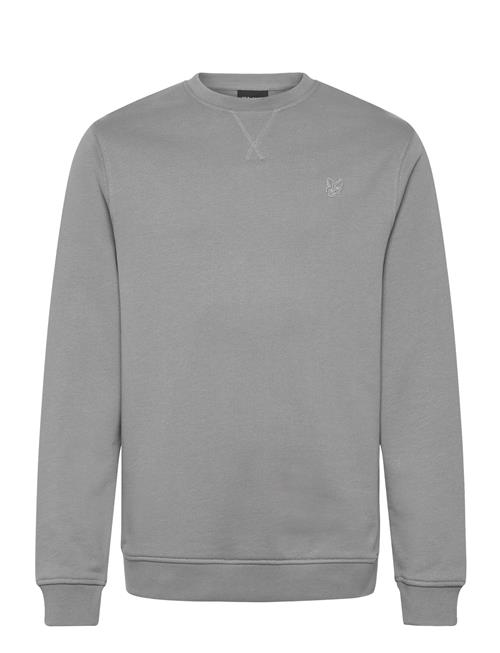 Tonal Crew Neck Sweatshirt Lyle & Scott Grey