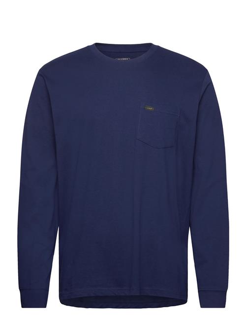 Ls Pocket Tee Lee Jeans Navy