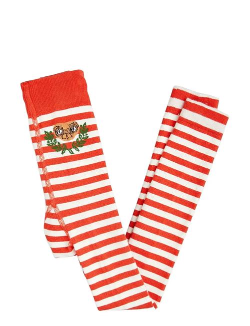 E.t Stripe 1-Pack Leggings Mini Rodini Red